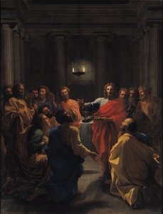 Krisztus beiktatja az Eucharisztiát, avagy Az utolsó vacsora, 1640